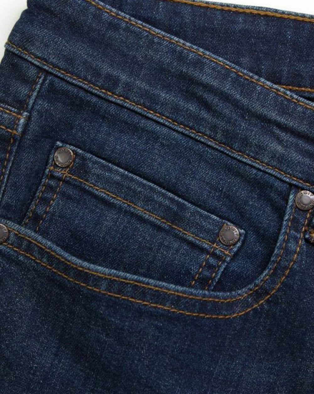 Weekend Offender Tapered Fit Jeans Dark Vintage