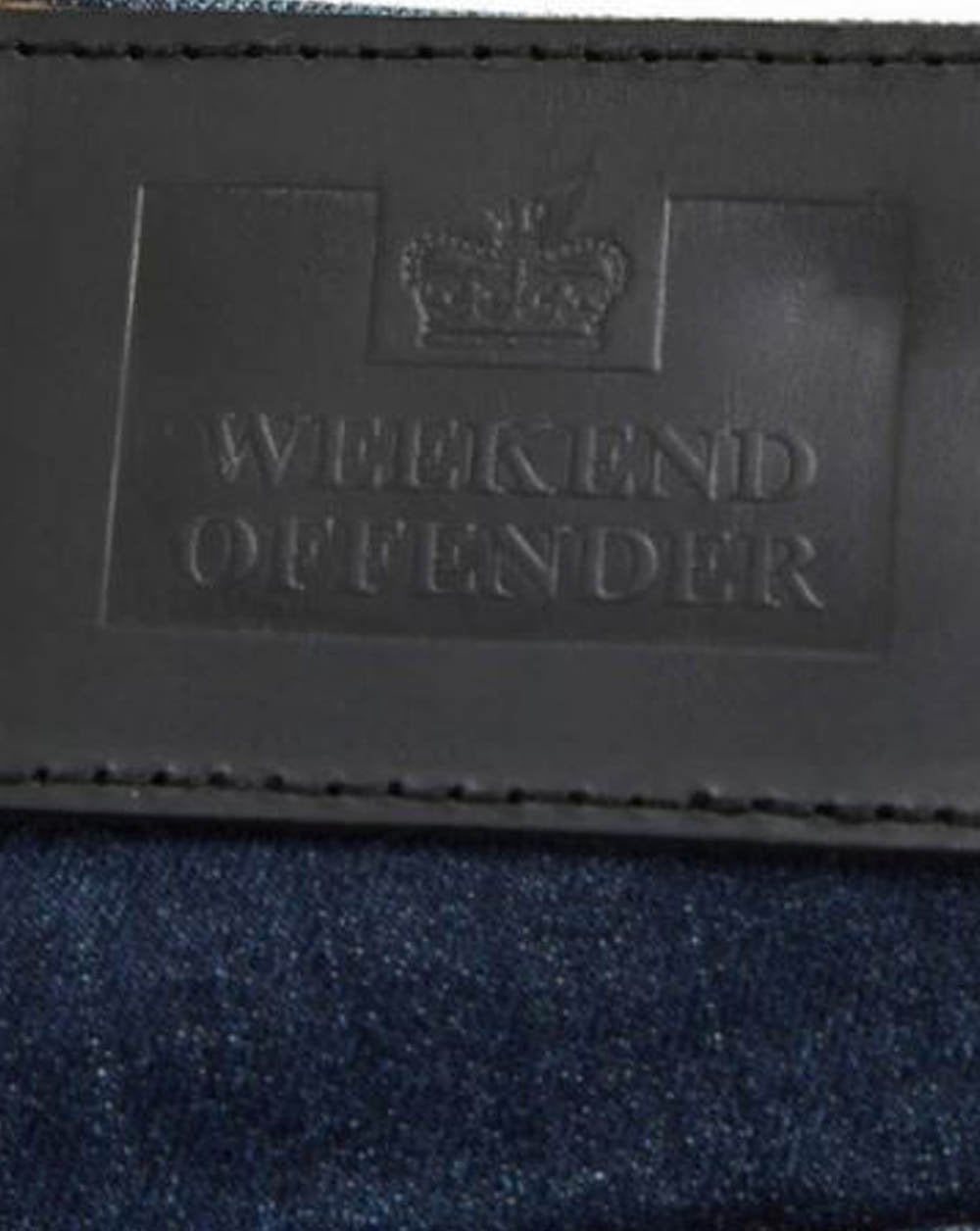 Weekend Offender Tapered Fit Jeans Dark Vintage