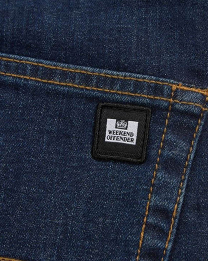 Weekend Offender Easy Fit Jeans Dark Vintage