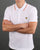 Lyle And Scott Tipped Polo Shirt White/Orange