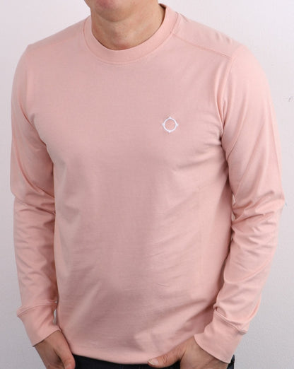 Ma.strum Long Sleeve Icon T-shirt Flesh