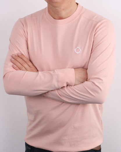 Ma.strum Long Sleeve Icon T-shirt Flesh