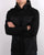 Ma.strum Hooded Panel Overshirt Jet Black