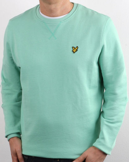 Lyle And Scott Crew Neck Sweatshirt Mint