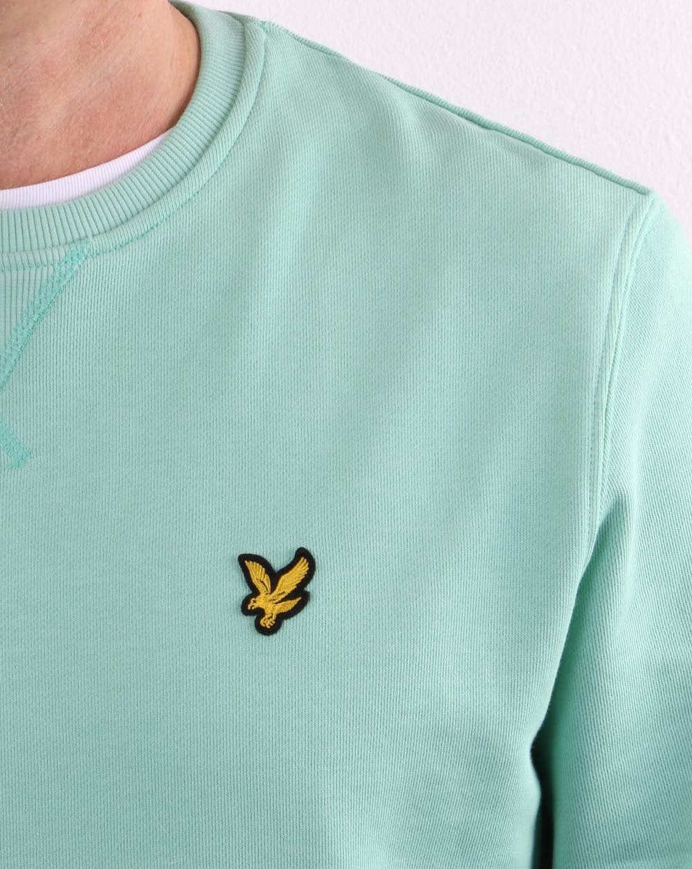 Lyle And Scott Crew Neck Sweatshirt Mint