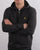 Lyle And Scott Zip Through Hoodie Charcoal Marl