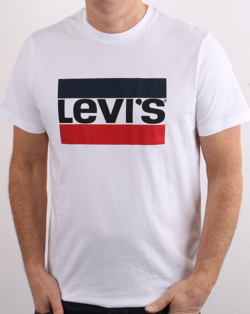 Levis Sportswear Logo Graphic Tee White