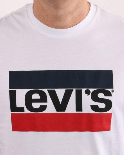 Levis Sportswear Logo Graphic Tee White