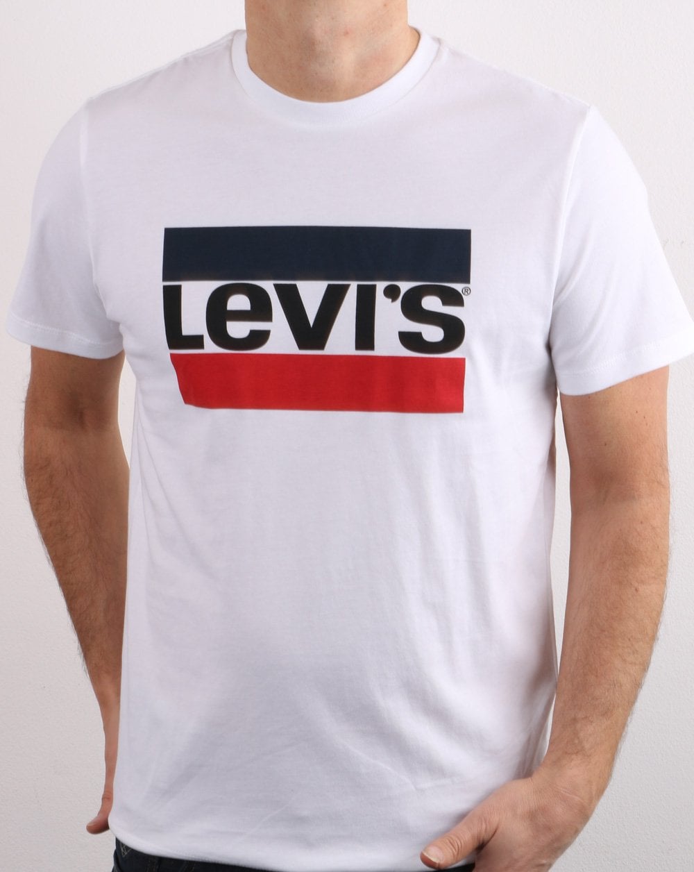 Levis Sportswear Logo Graphic Tee White