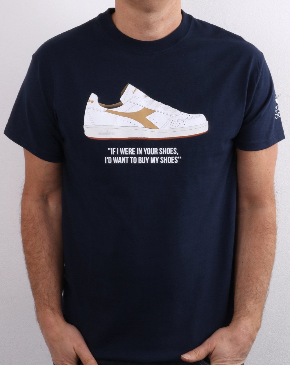 80s Casual Classics If I Were In Your Shoes T-shirt Navy