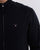 Gant Superfine Lambswool Zip Cardigan Navy