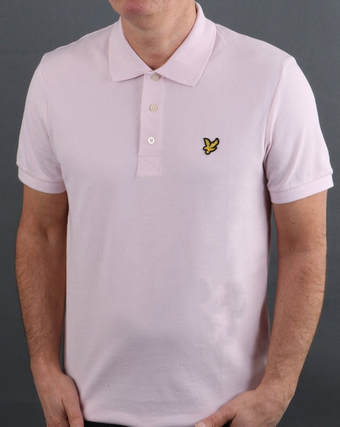 Lyle And Scott Polo Shirt Stonewash Pink