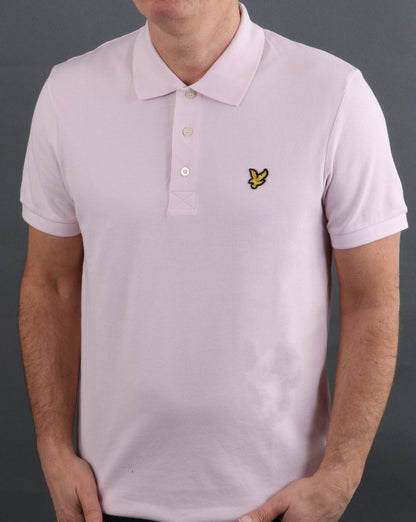 Lyle And Scott Polo Shirt Stonewash Pink