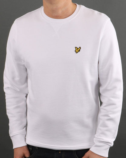 Lyle And Scott Crew Neck Sweatshirt White