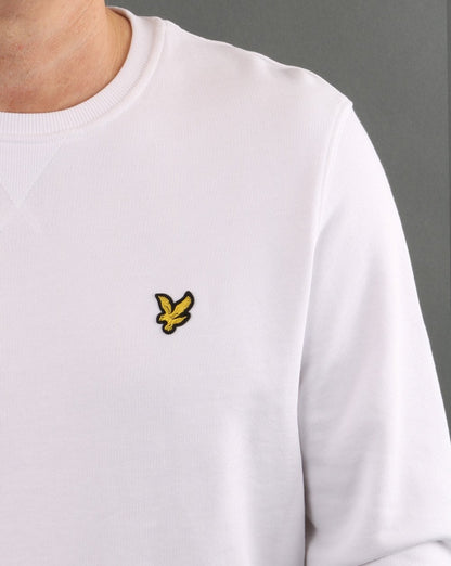 Lyle And Scott Crew Neck Sweatshirt White