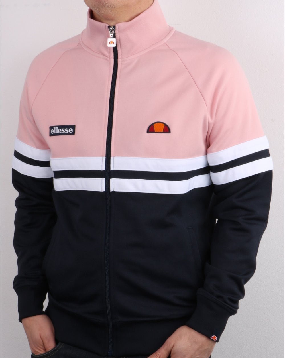 Ellesse Rimini Track Top Navy / Pink