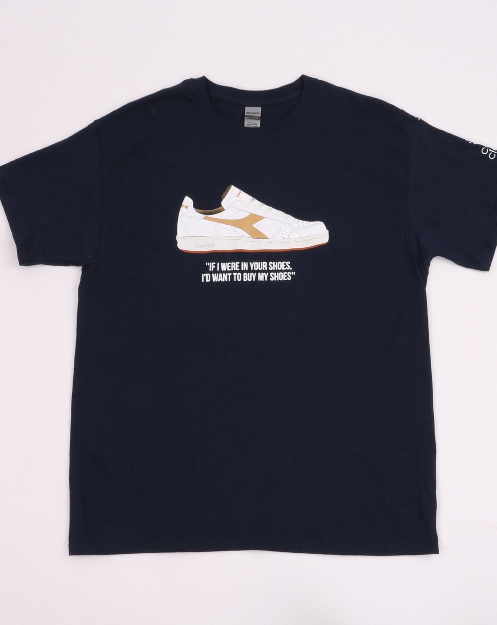 80s Casual Classics If I Were In Your Shoes T-shirt Navy