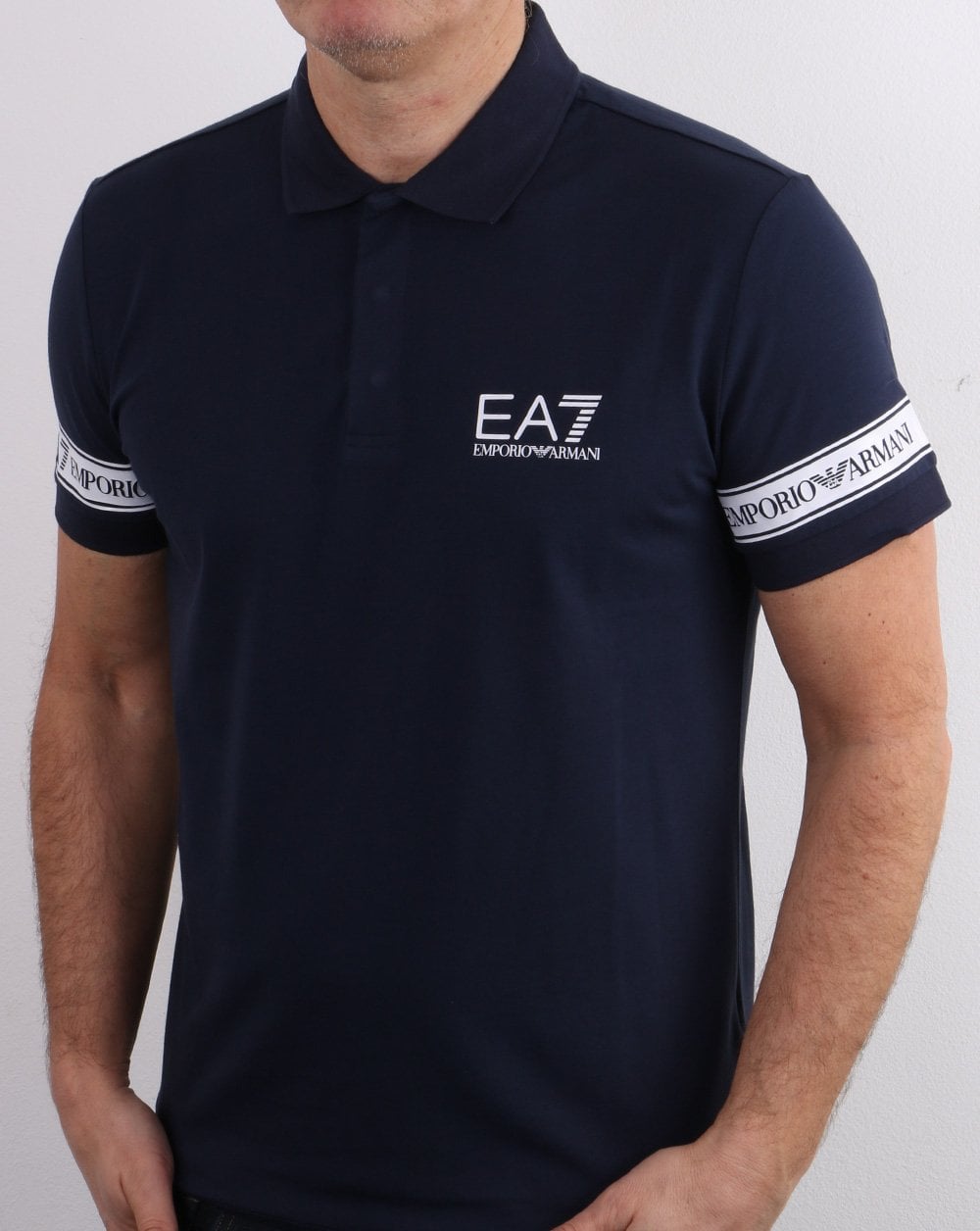 Emporio Armani EA7 Polo Shirt Navy