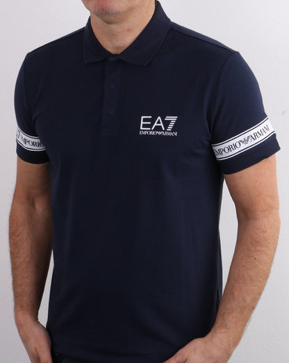 Emporio Armani EA7 Polo Shirt Navy