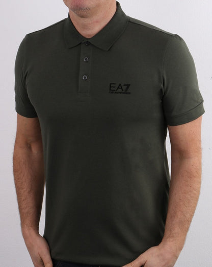 Emporio Armani EA7 Polo Shirt Khaki