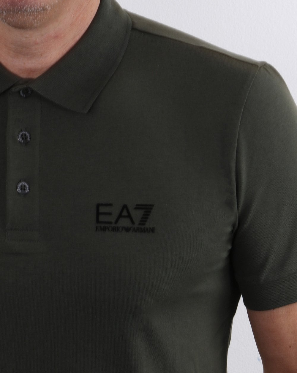 Emporio Armani EA7 Polo Shirt Khaki