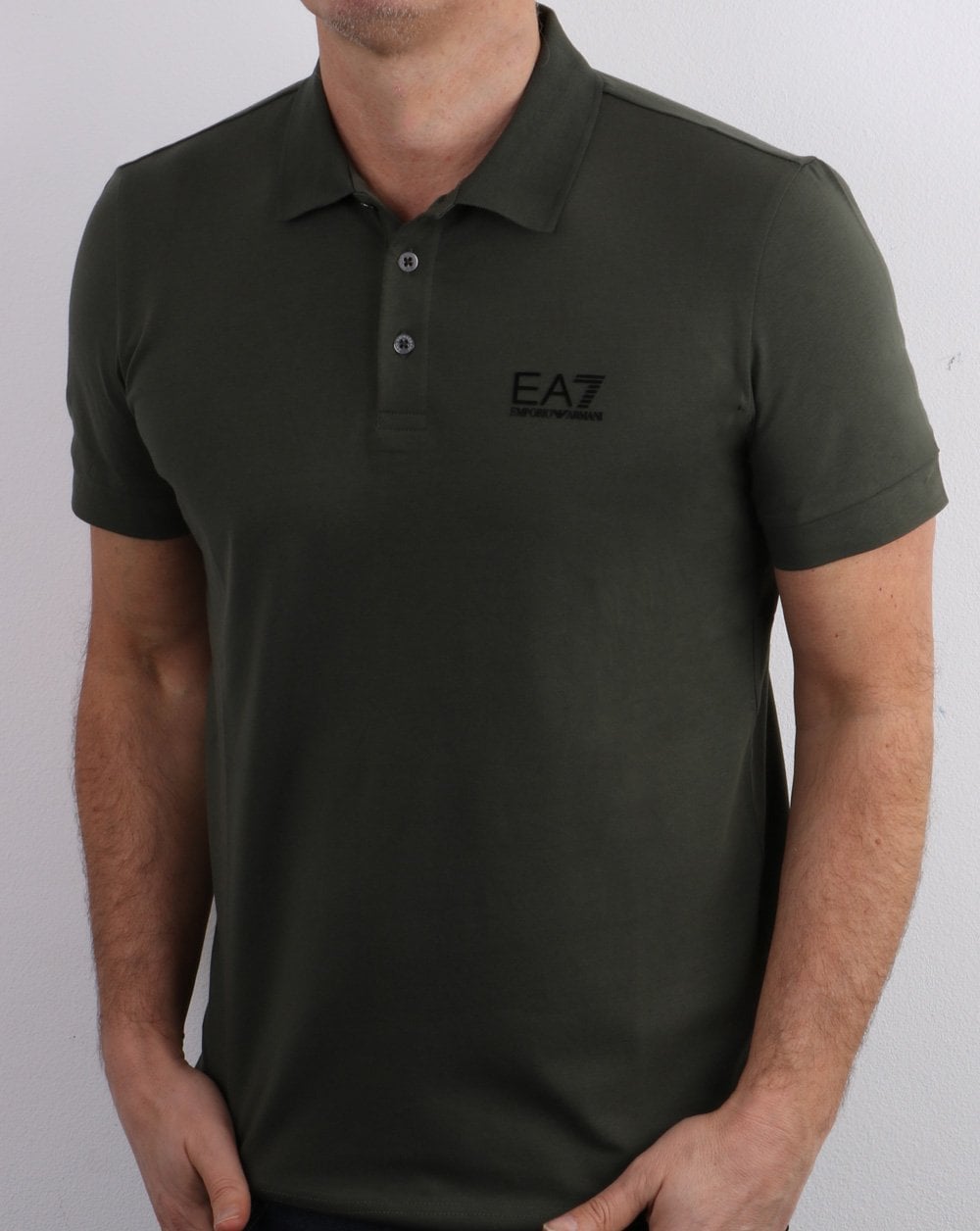 Emporio Armani EA7 Polo Shirt Khaki