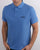 Barbour International Essential Polo Pure Blue