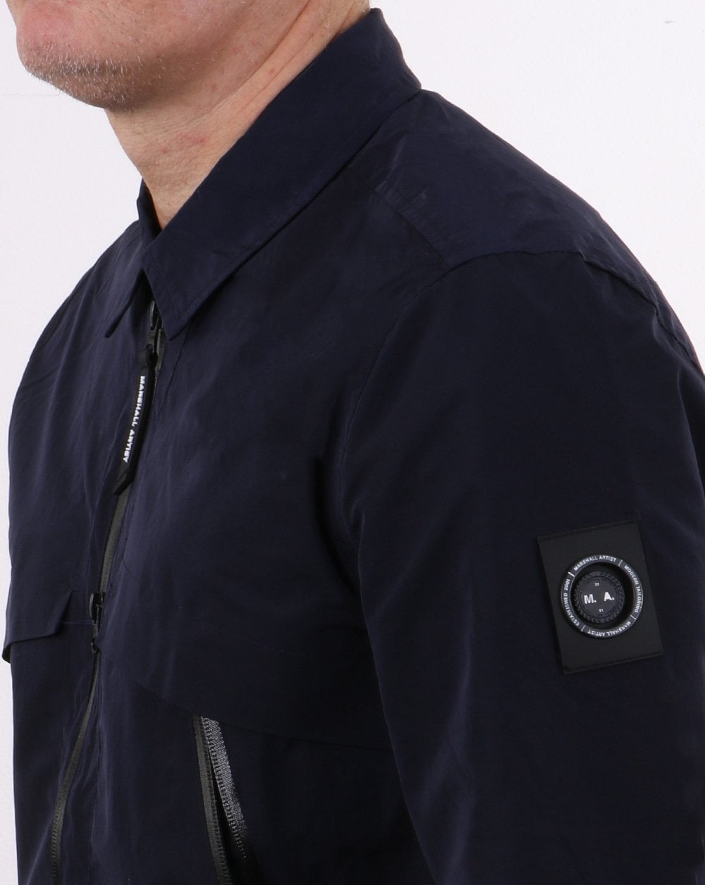 Marshall Artist Molecular Kita Overshirt Navy