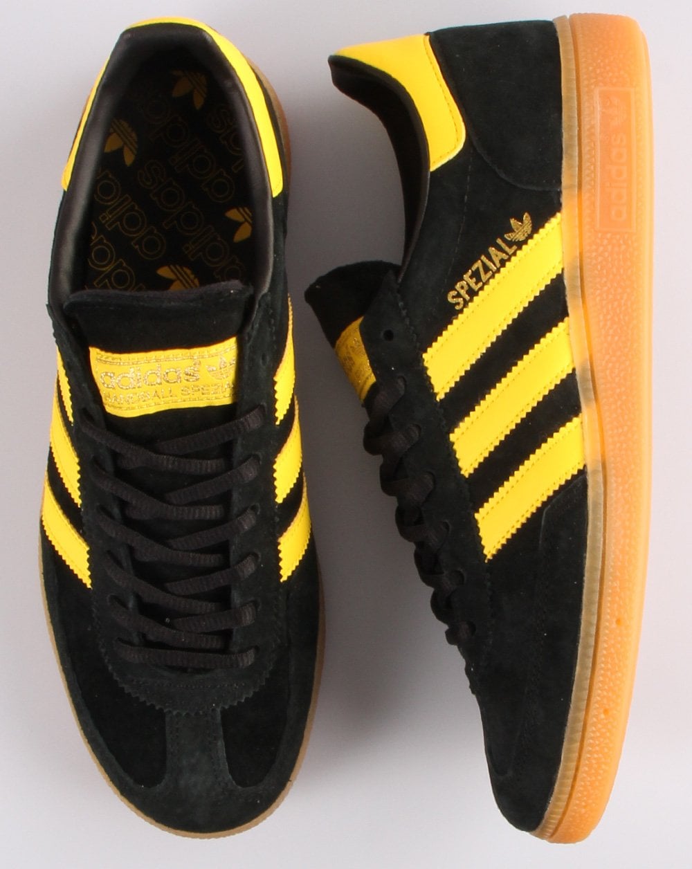 Adidas Spezial Trainers in Oslo Black/yellow