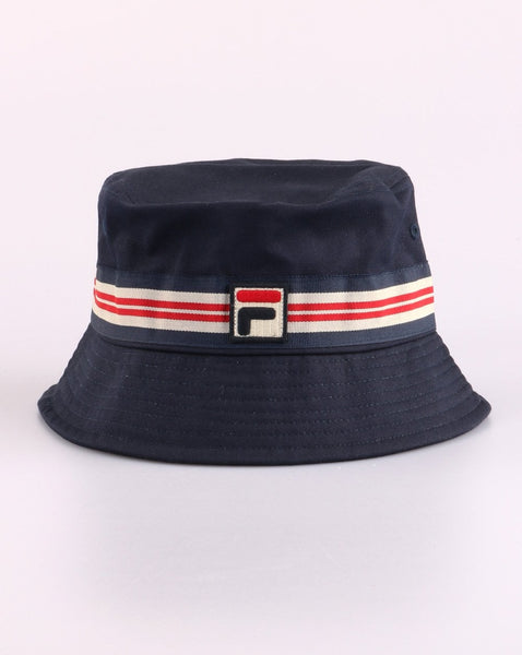 Fila Vintage Casper Bucket Hat Navy