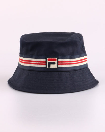 Fila Vintage Casper Bucket Hat Navy