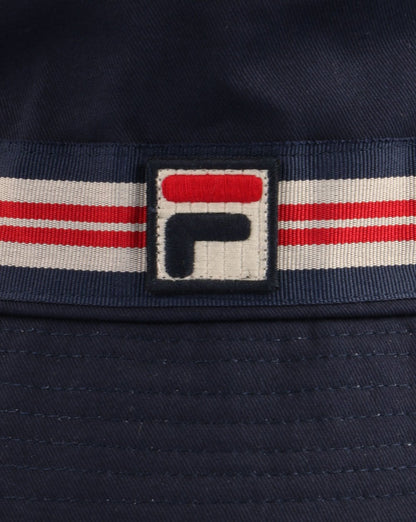 Fila Vintage Casper Bucket Hat Navy