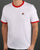 Fila Vintage Ringer T Shirt White/red