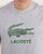 Lacoste Cracked Logo T-shirt Silver Chine