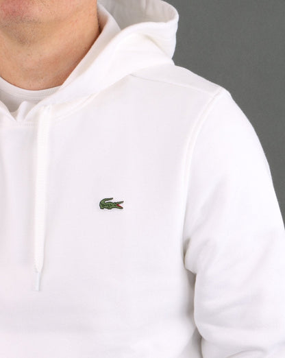 Lacoste Hooded Sweatshirt White
