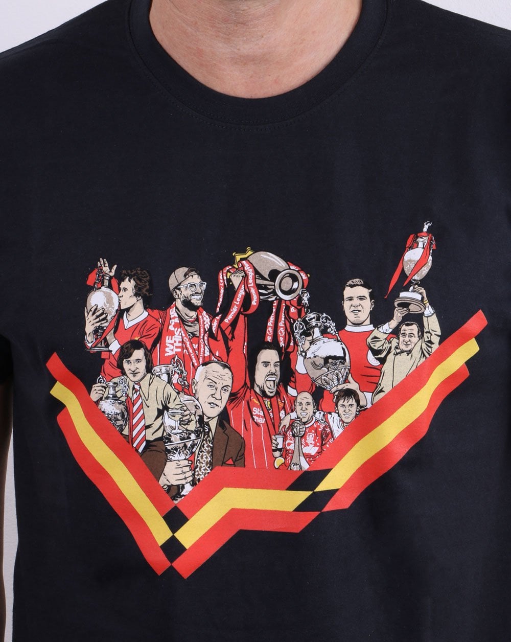 80s Casual Classics Liverpool T-shirt Navy