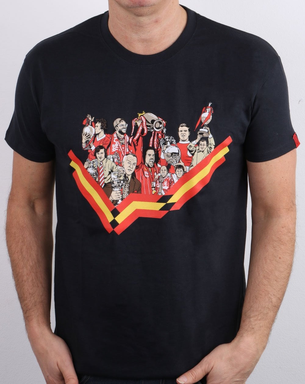 80s Casual Classics Liverpool T-shirt Navy