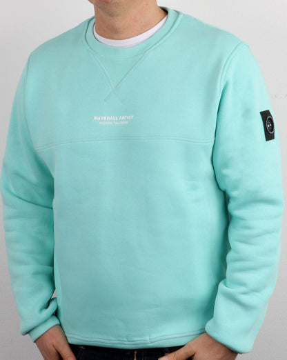 Marshall Artist Siren Sweatshirt Aqua Blue
