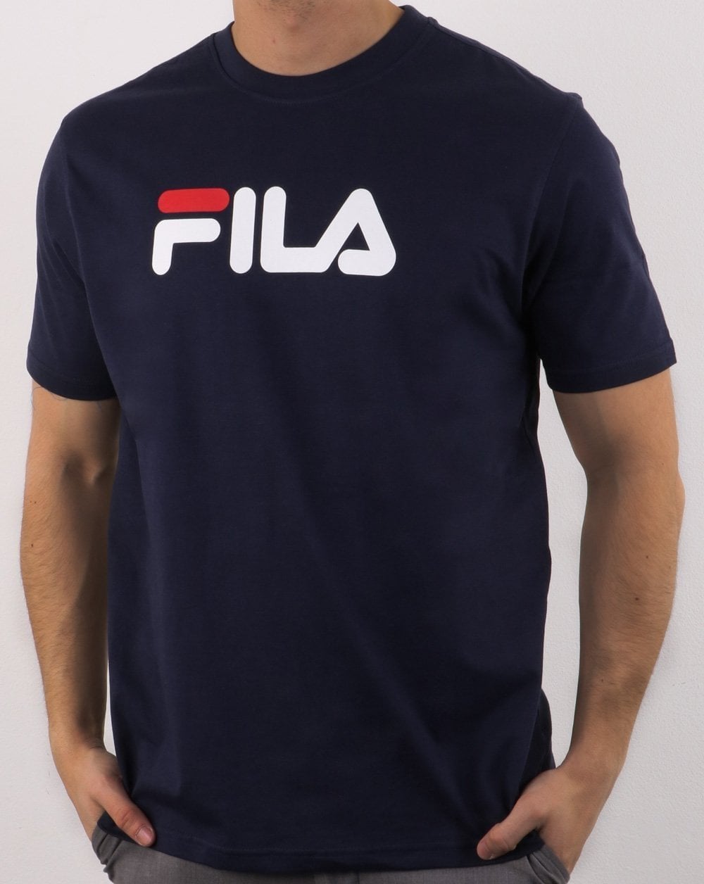 Fila Vintage Eagle T Shirt Navy