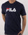 Fila Vintage Eagle T Shirt Navy