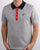 Fila Vintage knitted Santiago Polo Shirt Grey Marl