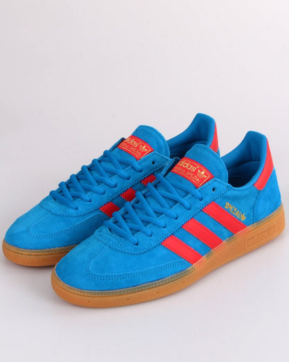 Adidas Spezial Trainers Bright Blue/Vivid Red