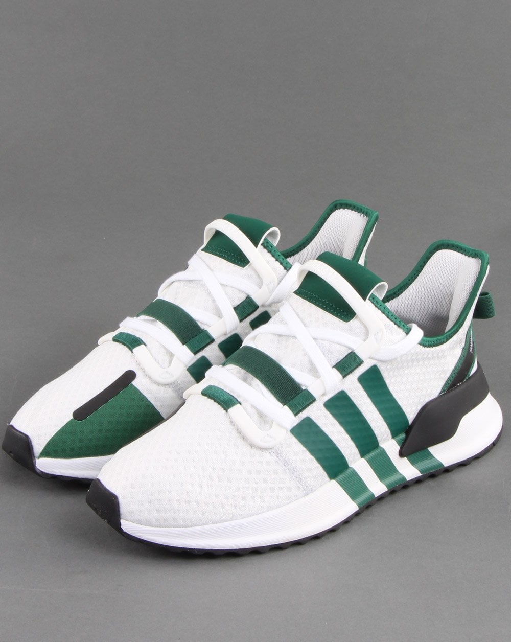 Adidas U_path Run Trainers White/Green