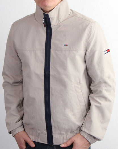 Tommy Jeans Essential Bomber Jacket Stone