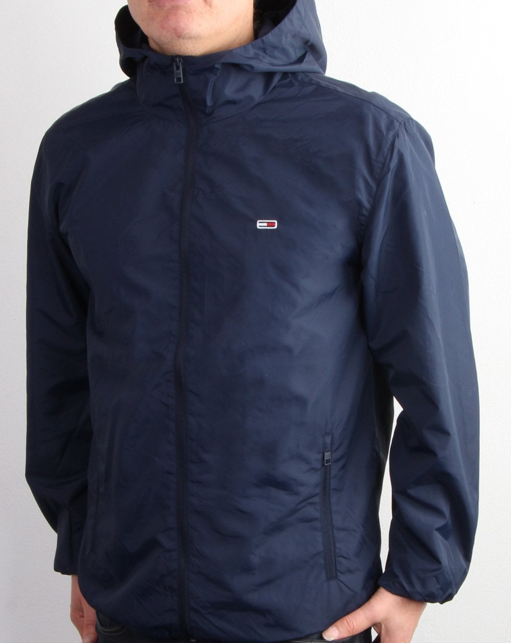 Tommy Jeans Lightweight Windbreaker Jacket Navy