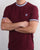 Trojan Tipped Pique T-shirt Port