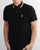 Trojan Tipped Pique Polo Shirt Black