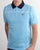 Fila Vintage Terrinda Polo Shirt Sky Blue/navy