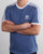 Adidas Originals 3 Stripes T Shirt Crew Blue