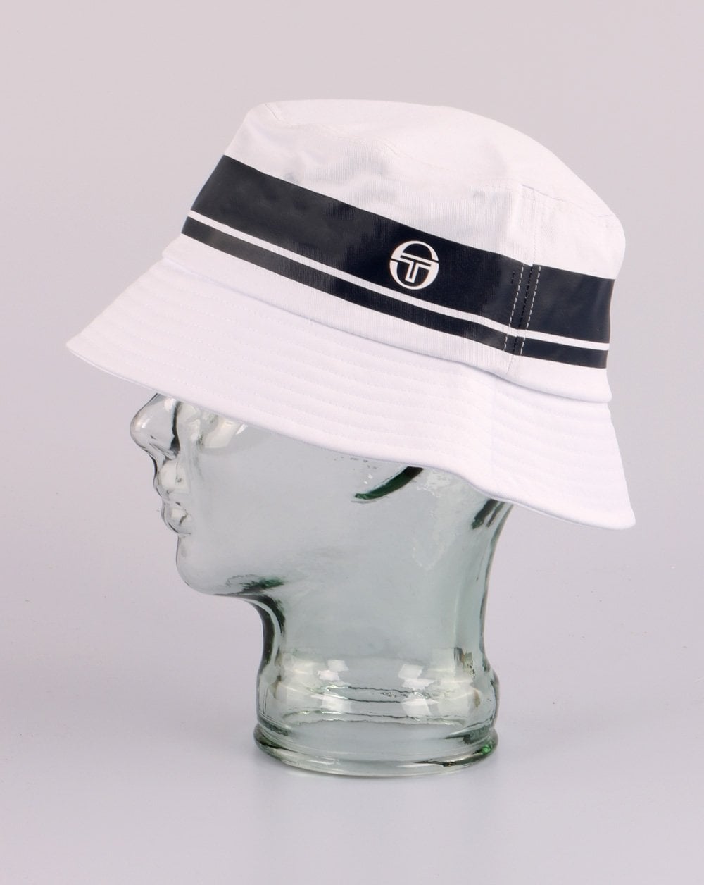 Sergio Tacchini Masters Bucket Hat White/navy
